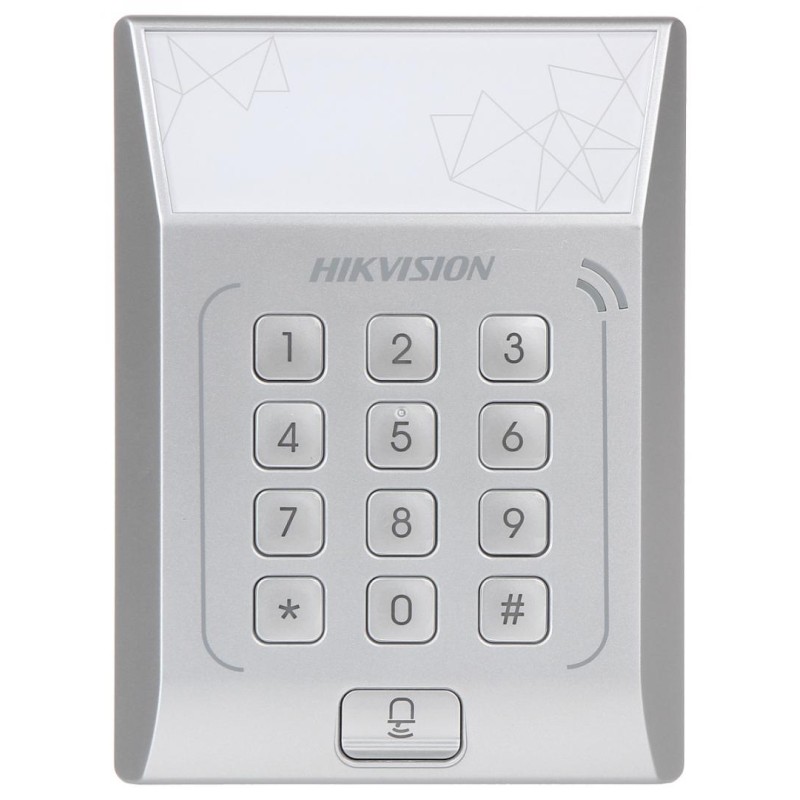 CITITOR card HIKVISION, EM, tastatura si card proximitate, "DS-K1T801M" (timbru verde 0.18 lei)