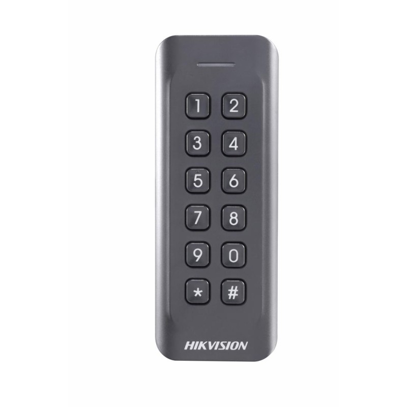 CITITOR card HIKVISION, EM, Wiegand, W27/W35, cu tastatura "DS-K1802EK" (timbru verde 0.18 lei)