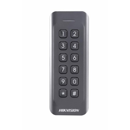 CITITOR card HIKVISION, EM, Wiegand, W27/W35, cu tastatura "DS-K1802EK" (timbru verde 0.18 lei)