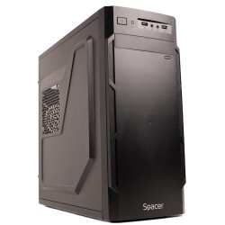 CARCASA  SPACER, Middle Tower, ATX, "KRYPTON", fara sursa, USB 2.0 x 2, Jack 3.5mm x 2,  "SPC-KRYPTON"