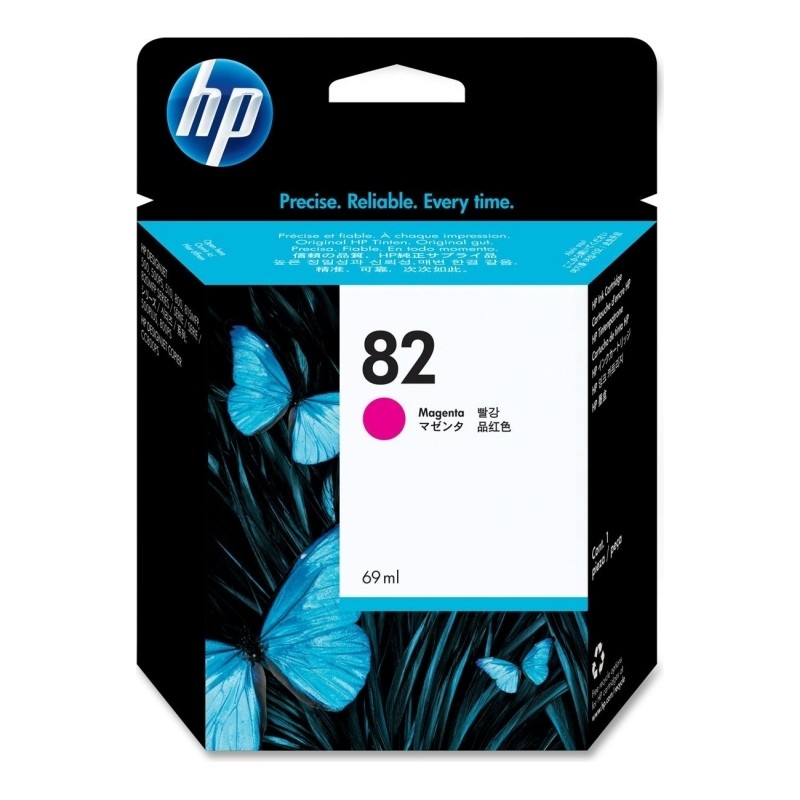 Cartus Cerneala Original HP Magenta, nr.82, pentru DesignJet 500|800, , (timbru verde 0.15 lei), "C4912A"