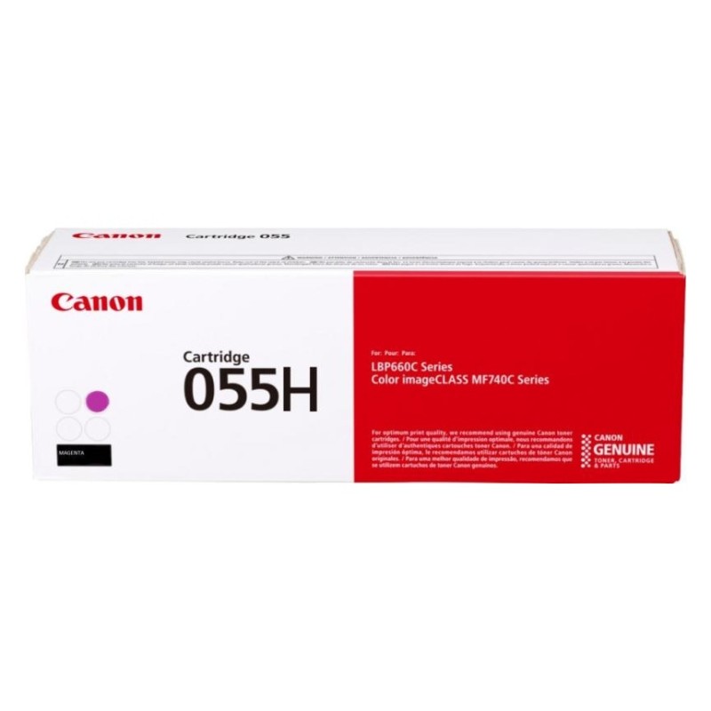 Toner Original Canon Magenta, CRG-055HM, pentru I-Sensys LBP-663|LBP-664|MF-742|MF-744|MF-746, 5.9K, (timbru verde 1.2 lei) , "3