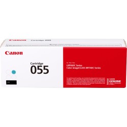 Toner Original Canon Cyan, CRG-055C, pentru  I-Sensys LBP-663|LBP-664|MF-742|MF-744|MF-746, 2.1K, (timbru verde 1.2 lei) , "3015