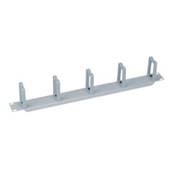 PANOU gestionare cabluri LOGILINK, tip masca orizontala, 19 inch, 1U, gri, "OR104G"