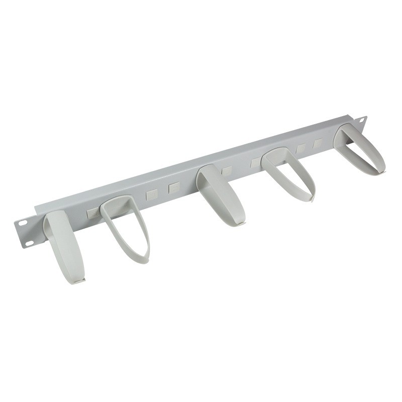 PANOU gestionare cabluri LOGILINK, tip masca orizontala, 19 inch, 1U, gri, "OR105G"