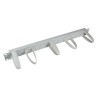 PANOU gestionare cabluri LOGILINK, tip masca orizontala, 19 inch, 1U, gri, "OR105G"