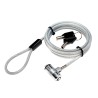 CABLU securitate LOGILINK pt. notebook, slot standard, 2 chei standard, 1.8m, cablu otel ultra-slim, permite pivotare si rotire 