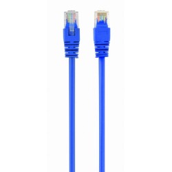 PATCH CORD UTP GEMBIRD Cat5e, cupru-aluminiu, 0.5 m, albastru, AWG26, "PP12-0.5M/B" (timbru verde 0.08 lei)