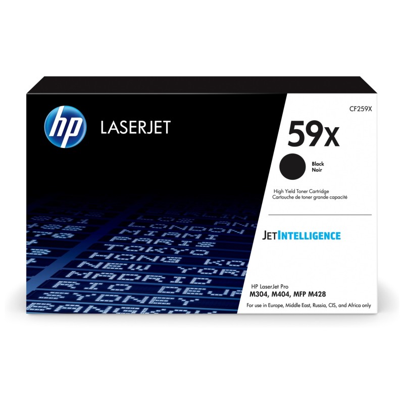 Toner Original HP Black, nr.59X, pentru LJ Enterprise M304|M406|MFP M430|M404|M428, 10K, (timbru verde 1.2 lei) , "CF259X"