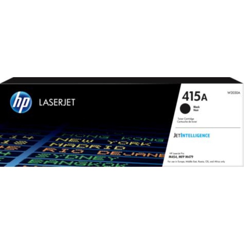 Toner Original HP Black, nr.415A, pentru MFP M454|M479|M480, 2.4K, (timbru verde 1.2 lei) , "W2030A"