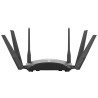 ROUTER D-LINK wireless 3000Mbps, 4 porturi Gigabit, 6 antene externe, Tri Band AC3000, 1xUSB3.0, 1xUSB2.0, MU-MIMO "DIR-3060" (t