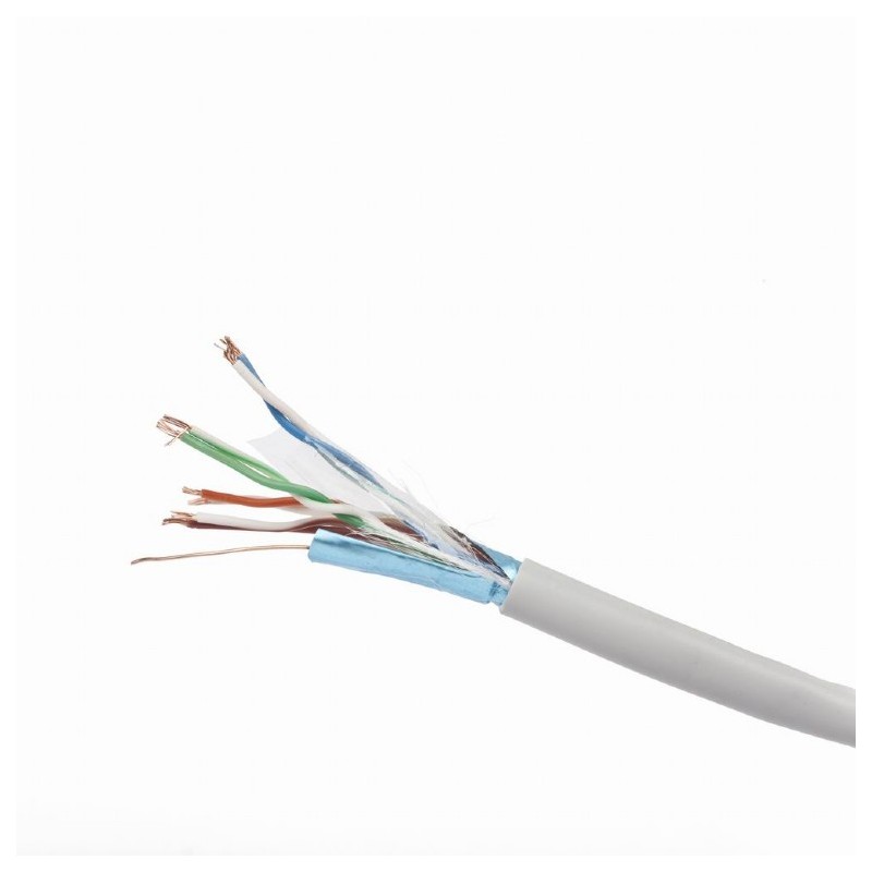 ROLA CABLU FTP GEMBIRD, Cat5e, 100m, Cupru-Aluminiu, Litat, AWG24, "FPC-5004E-L/100"