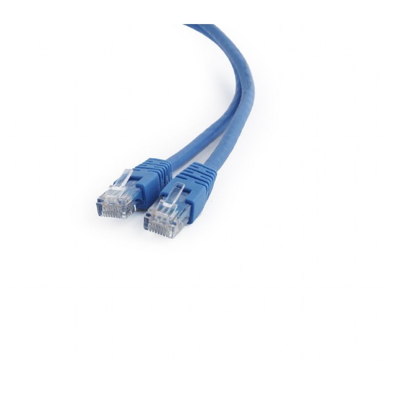 PATCH CORD UTP GEMBIRD Cat6, cupru-aluminiu, 0.25 m, albastru, AWG26, "PP6U-0.25M/B" (timbru verde 0.08 lei)