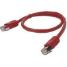 PATCH CORD UTP GEMBIRD Cat5e, cupru-aluminiu, 1 m, rosu, AWG26, "PP12-1M/R" (timbru verde 0.08 lei)