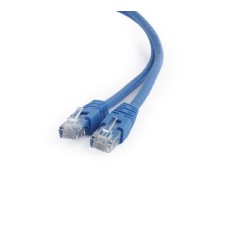 PATCH CORD UTP GEMBIRD Cat6, cupru-aluminiu, 2 m, albastru, AWG26, "PP6U-2M/B" (timbru verde 0.08 lei)