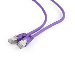 PATCH CORD FTP GEMBIRD Cat6, cupru-aluminiu, 0.5 m, violet, AWG26, ecranat "PP6-0.5M/V" (timbru verde 0.08 lei)