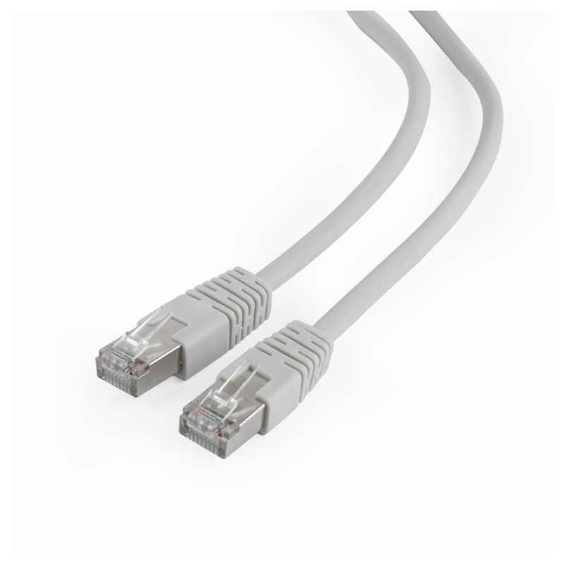 PATCH CORD FTP GEMBIRD Cat6, LSZH, cupru-aluminiu, 3 m, gri, AWG26, ecranat "PP6-LSZH-3M" (timbru verde 0.08 lei)