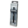 TOUCH PEN LOGILINK, pt. tablete si smartphone, varf din cauciuc, forma hexagonala, aluminiu, negru, "AA0010"  (timbru verde 0.03