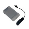 CABLU USB LOGILINK adaptor, USB 3.0 (T) la S-ATA (T), 10cm, adaptor USB la HDD S-ATA 2.5", carcasa de protectie pt. HDD, negru, 