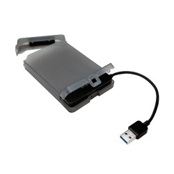 CABLU USB LOGILINK adaptor, USB 3.0 (T) la S-ATA (T), 10cm, adaptor USB la HDD S-ATA 2.5", carcasa de protectie pt. HDD, negru, 