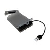 CABLU USB LOGILINK adaptor, USB 3.0 (T) la S-ATA (T), 10cm, adaptor USB la HDD S-ATA 2.5", carcasa de protectie pt. HDD, negru, 