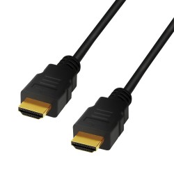 CABLU video LOGILINK, HDMI (T) la HDMI (T), 5m, conectori auriti, rezolutie maxima 8K (7680 x 4320) la 60 Hz, negru, "CH0080" (t