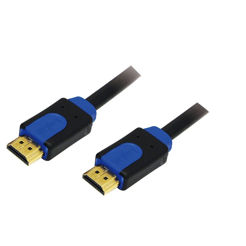 CABLU video LOGILINK, HDMI (T) la HDMI (T), 1m, premium, conectori auriti, rezolutie maxima 4K (3840 x 2160) la 60 Hz, negru, "C