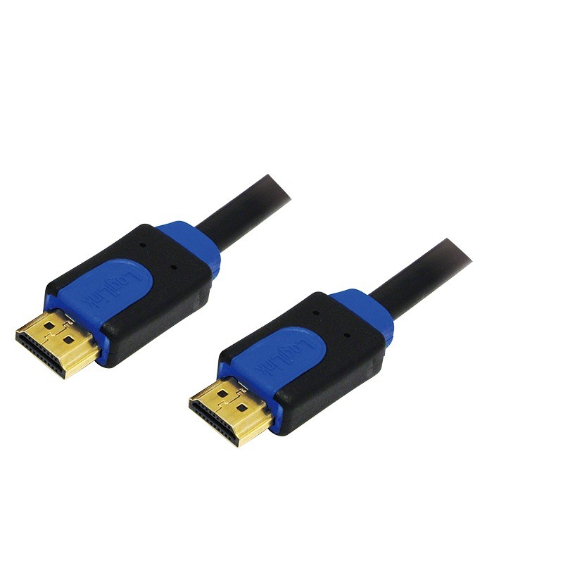 CABLU video LOGILINK, HDMI (T) la HDMI (T), 15m, premium, conectori auriti, rezolutie maxima 4K (3840 x 2160) la 60 Hz, negru, "
