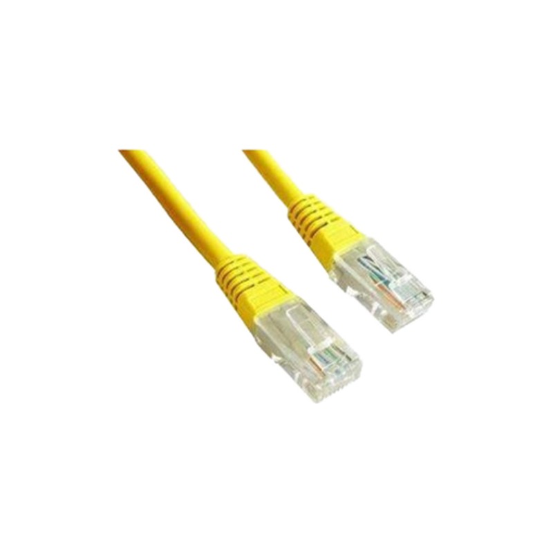 PATCH CORD UTP GEMBIRD Cat5e, cupru-aluminiu, 3 m, galben, AWG26, "PP12-3M/Y" / 45505700 (timbru verde 0.08 lei)