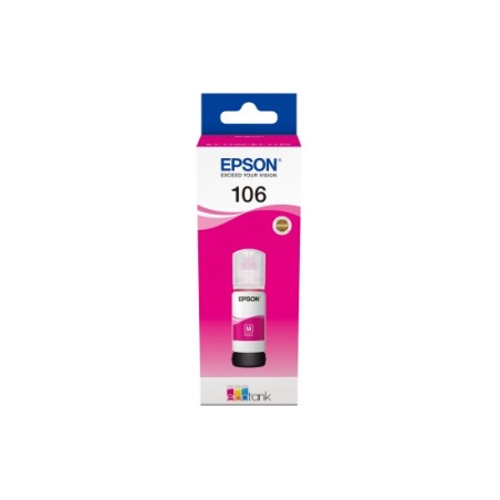 Cartus Cerneala Original Epson Magenta, nr.106, pentru L7160|L7180, 70ml, (timbru verde 0.15 lei), "C13T00R340"(RAPO)
