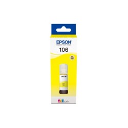 Cartus Cerneala Original Epson Yellow, nr.106, pentru L7160|L7180, 70ml, (timbru verde 0.15 lei), "C13T00R440"(RAPO)