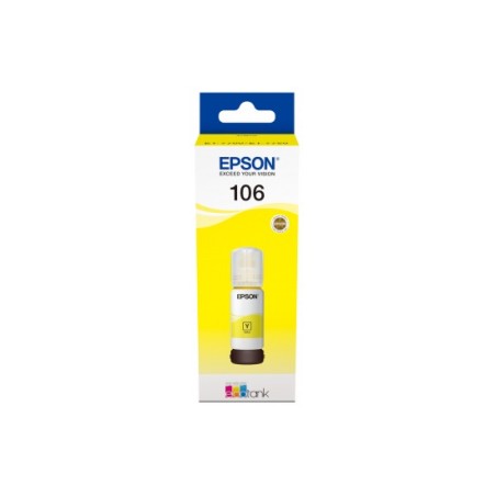Cartus Cerneala Original Epson Yellow, nr.106, pentru L7160|L7180, 70ml, (timbru verde 0.15 lei), "C13T00R440"(RAPO)