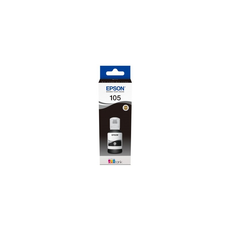 Cartus Cerneala Original Epson Black, nr.105, pentru L7160|L7180, 140ml, (timbru verde 0.15 lei), "C13T00Q140"(RAPO)