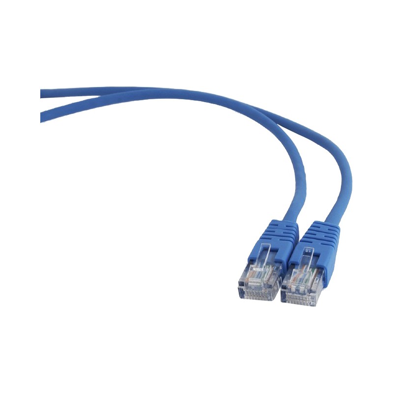 PATCH CORD UTP GEMBIRD Cat5e, cupru-aluminiu, 3 m, albastru, AWG26, "PP12-3M/B" /45505698 (timbru verde 0.08 lei)