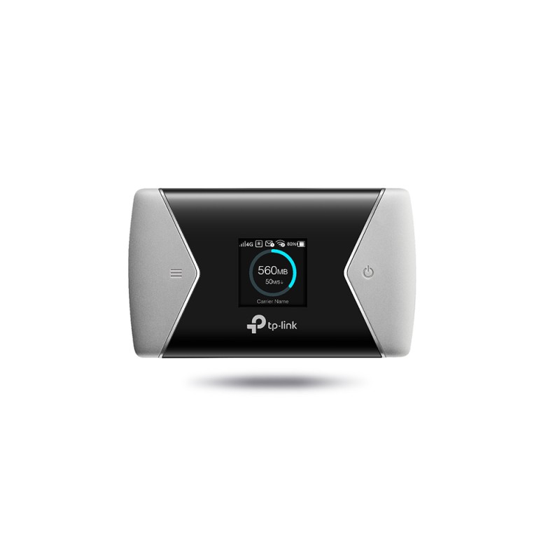 ROUTER TP-LINK wireless. portabil, 4G Mobile Wi-Fi, 600Mbps, Internal LTE Modem, SIM card slot, TFT screen display, rechargeable