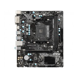 PLACA de BAZA MSI "A320M-A PRO", skt AM4, mATX, AMD A320, 2 x DDR4, max. 32 GB, 4 x SATA, nu x M.2, 7.1, "A320M-A PRO"