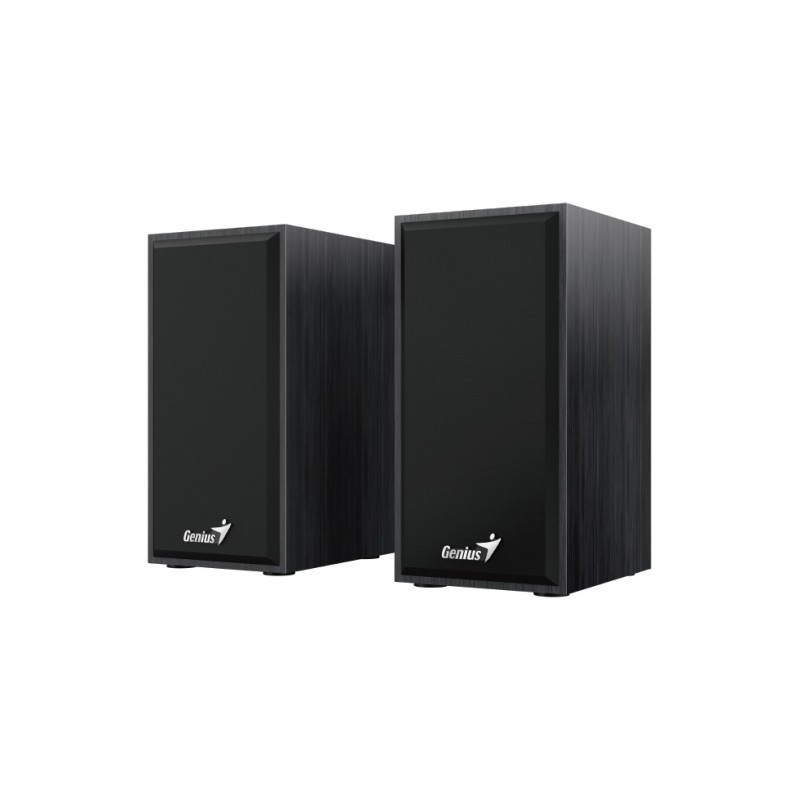 BOXE GENIUS 2.0, RMS:  6W (2 x 3W), USB power, black, "SP-HF180" "31730029401" (timbru verde 0.8 lei)