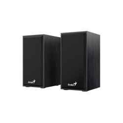BOXE GENIUS 2.0, RMS:  6W (2 x 3W), USB power, black, "SP-HF180" "31730029401" (timbru verde 0.8 lei)