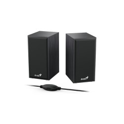 BOXE GENIUS 2.0, RMS:  6W (2 x 3W), USB power, black, "SP-HF180" "31730029401" (timbru verde 0.8 lei)