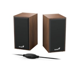 BOXE GENIUS 2.0, RMS:  6W (2 x 3W), USB power, wood, "SP-HF180" "31730029400" (timbru verde 0.8 lei)