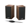 BOXE GENIUS 2.0, RMS:  6W (2 x 3W), USB power, wood, "SP-HF180" "31730029400" (timbru verde 0.8 lei)