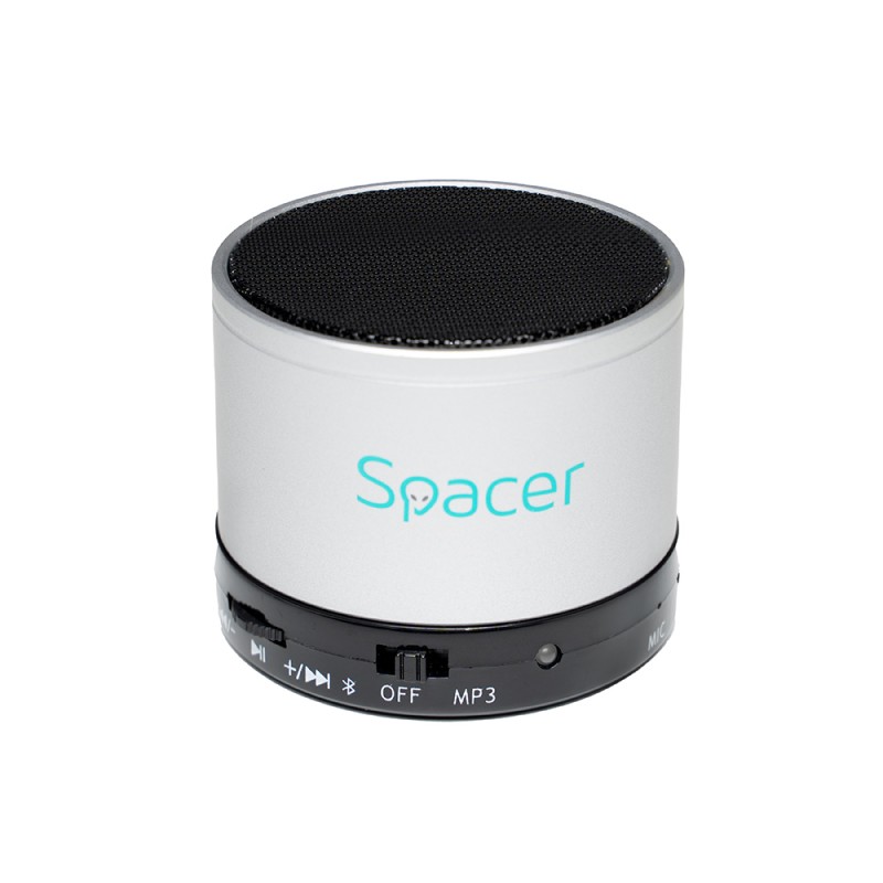 BOXA SPACER portabila bluetooth TOPPER, RMS:  3W, control volum, acumulator 520mAh, timp de functionare pana la 5 ore, distanta 
