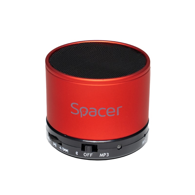 BOXA SPACER portabila bluetooth TOPPER, RMS:  3W, control volum, acumulator 520mAh, timp de functionare pana la 5 ore, distanta 