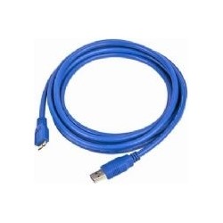 CABLU alimentare si date GEMBIRD, USB 3.0 (T) la Micro-USB 3.0 (T), 1.8m, albastru, "CCP-mUSB3-AMBM-6" (timbru verde 0.08 lei)