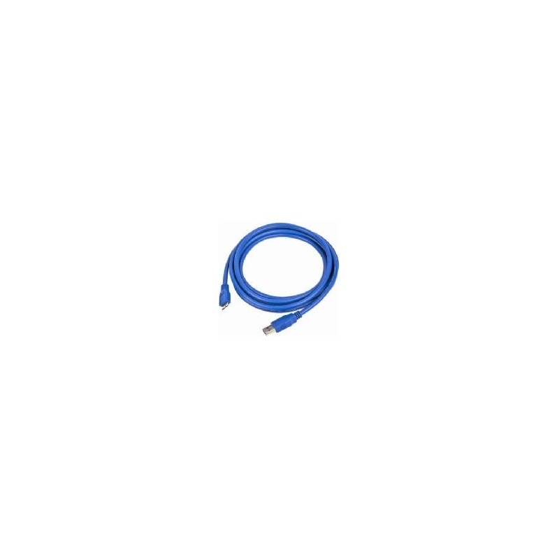CABLU alimentare si date GEMBIRD, USB 3.0 (T) la Micro-USB 3.0 (T), 1.8m, albastru, "CCP-mUSB3-AMBM-6" (timbru verde 0.08 lei)