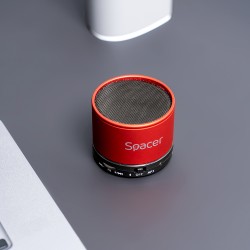 BOXA SPACER portabila bluetooth TOPPER, RMS:  3W, control volum, acumulator 520mAh, timp de functionare pana la 5 ore, distanta 