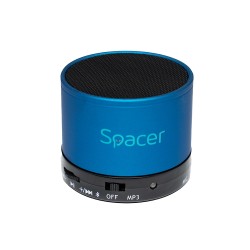 BOXA SPACER portabila bluetooth TOPPER, RMS:  3W, control volum, acumulator 520mAh, timp de functionare pana la 5 ore, distanta 