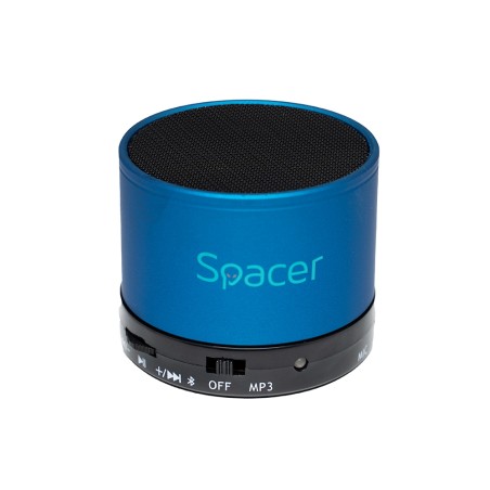 BOXA SPACER portabila bluetooth TOPPER, RMS:  3W, control volum, acumulator 520mAh, timp de functionare pana la 5 ore, distanta 