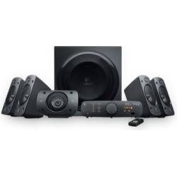 BOXE LOGITECH 5.1, RMS: 500W (4 x 67W, 1 x 165W, 1 x 67W), telecomanda wireless, black, "Z906" "980-000468" (timbru verde 4.00 l