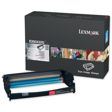 Drum Unit Original Lexmark Black, E260X22G, pentru E260, 30K, (timbru verde 0.8 lei), "E260X22G"